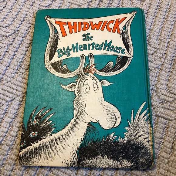 Vintage 1948 Thidwick the Big-Hearted Moose by Dr.Seuss hardcover book - Picture 2 of 9